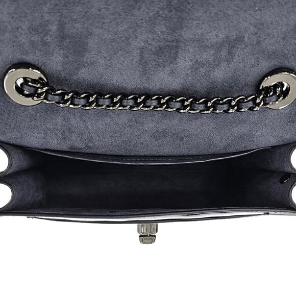 COACH 38697 NEW Parker 18 Glitter Midnight Navy Convertible Shoulder Bag NWT - Picture 16 of 16